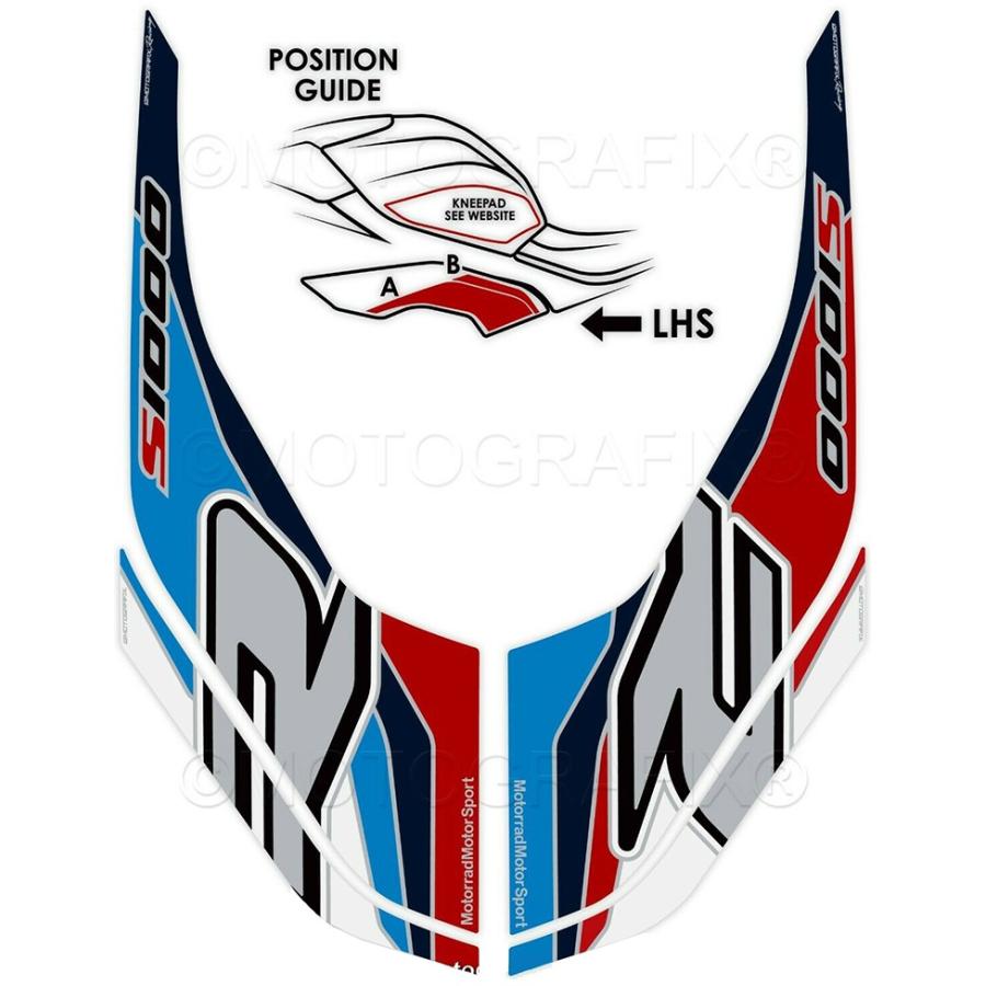 モトグラフィックス タンクプロテクター/ Shields BMW S1000R MT-BKL002MS