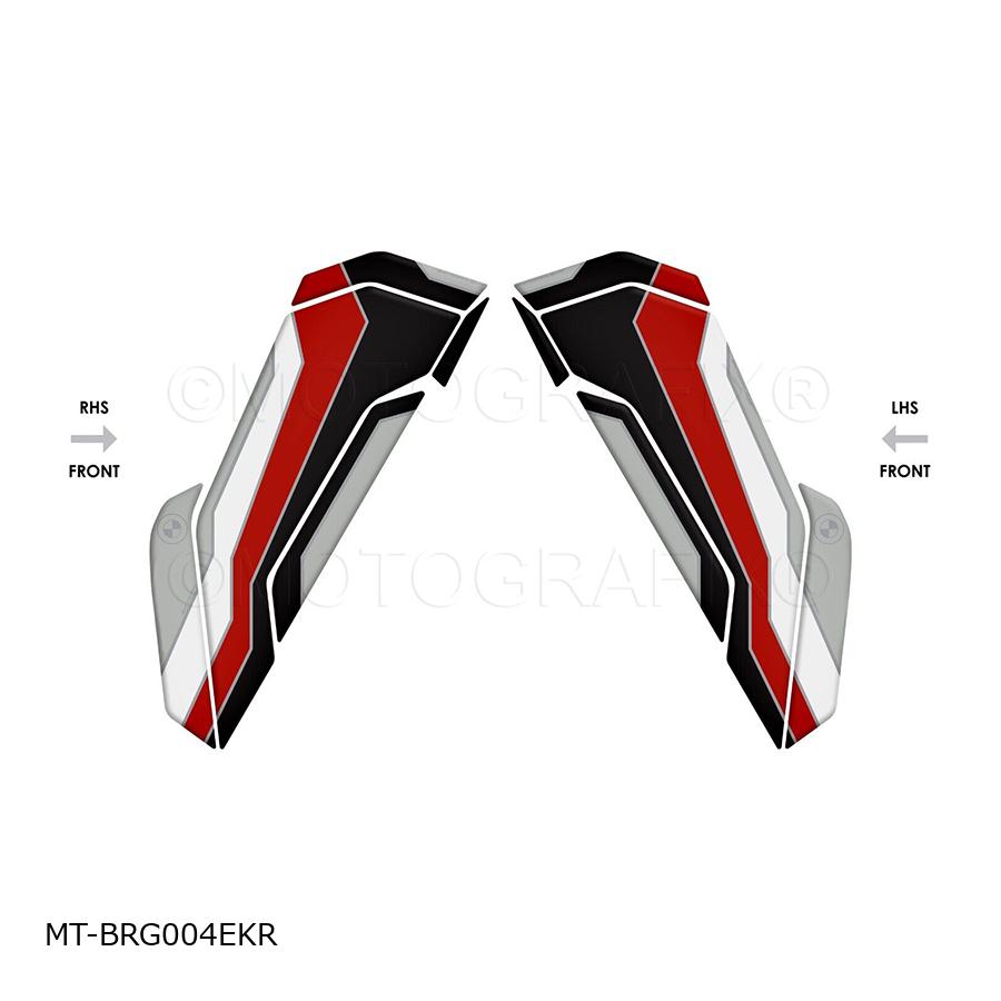 モトグラフィックス Number Board Decal Protector S1000XR MT-BRG004EKR