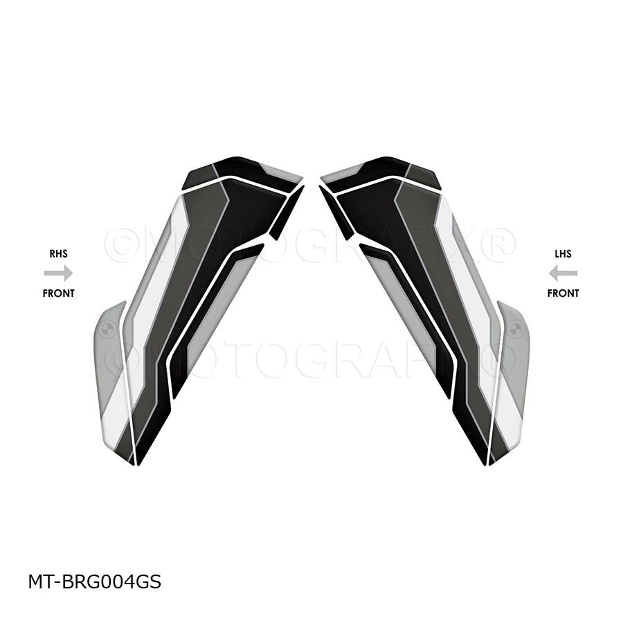 モトグラフィックス Number Board Decal Protector S1000XR MT-BRG004GS