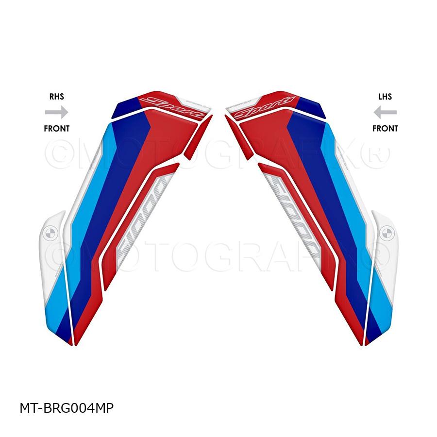 モトグラフィックス Number Board Decal Protector S1000XR/M Performance Edition MT-BRG004MP