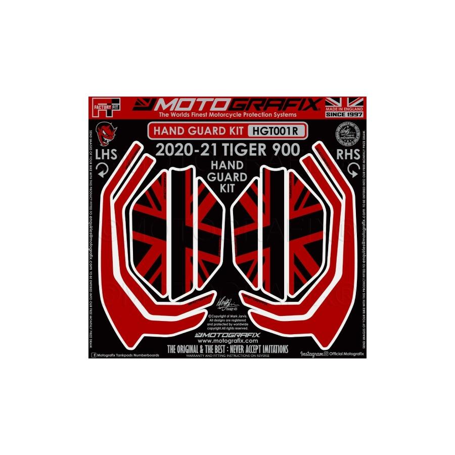 モトグラフィックス Hand Guard Protector TRIUMPH Tiger900 GT Pro MT-HGT001R