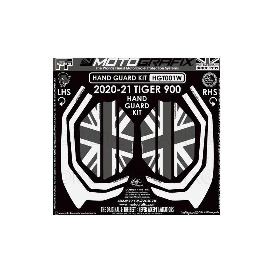 モトグラフィックス Hand Guard Protector TRIUMPH Tiger900 GT Pro MT-HGT001W