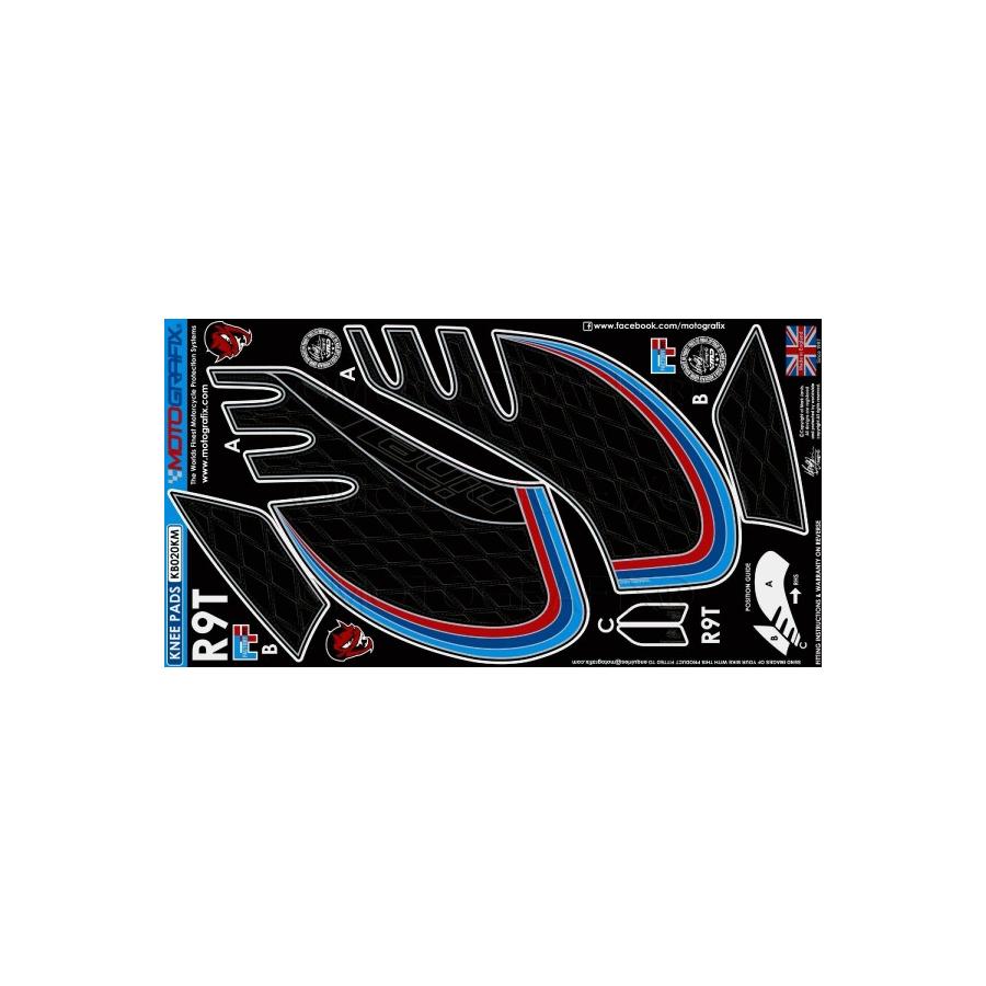 モトグラフィックス ボディパッド KNEE BMW R Nine T MT-KB020KM