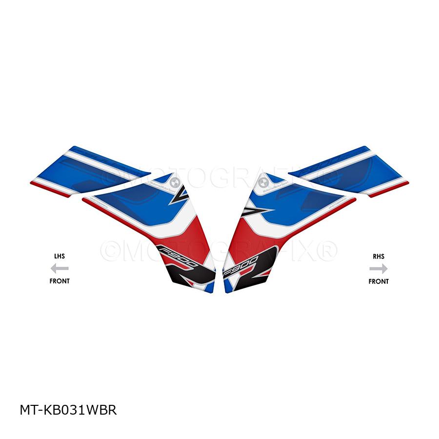 モトグラフィックス KNEE ボディパッド F900R MT-KB031WBR