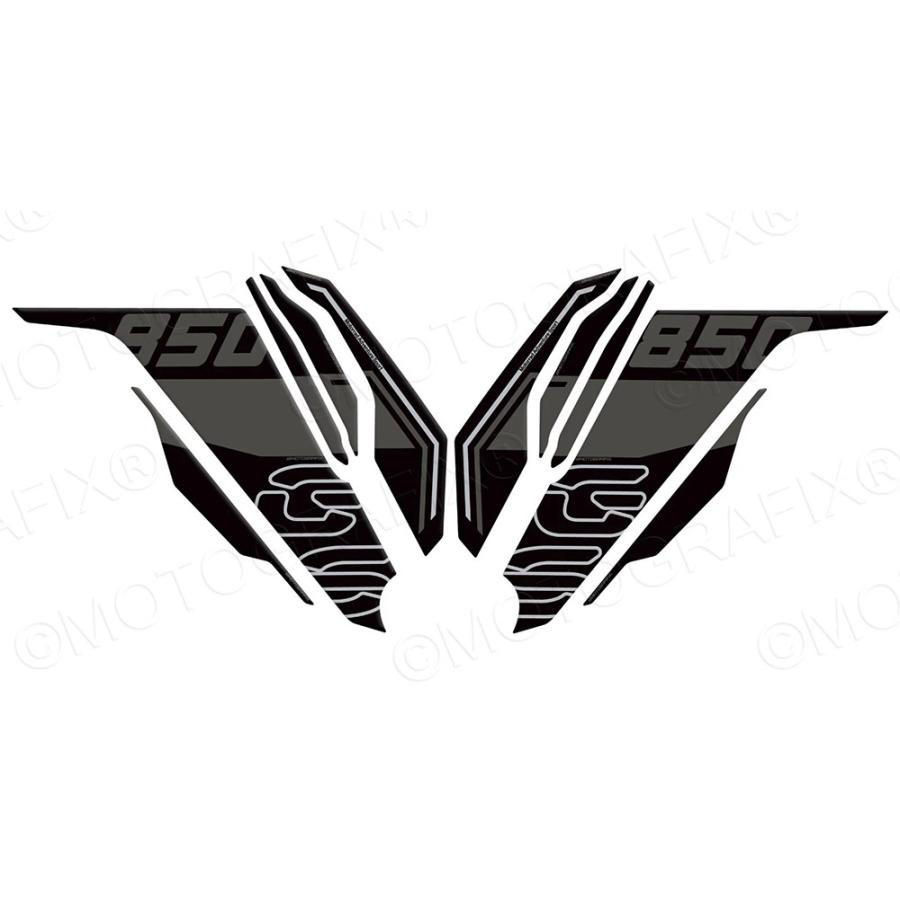 モトグラフィックス KNEE PAD BMW F850GS/Special Triple Black Edition(22/23) MT-KB037TB