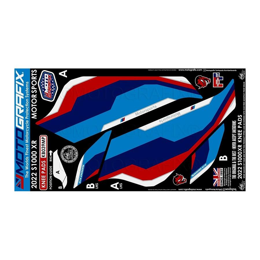 モトグラフィックス ボディパッド KNEE BMW S1000XR MT-KB039MP