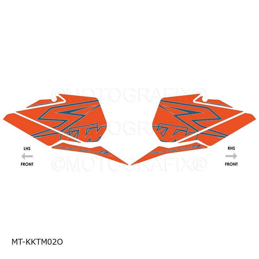 モトグラフィックス KNEE ボディパッド 1290Super Adventure R MT-KKTM02O