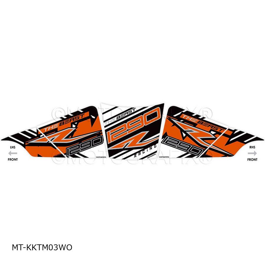 モトグラフィックス Tank /Knee Protection 1290Super Duke R MT-KKTM03WO