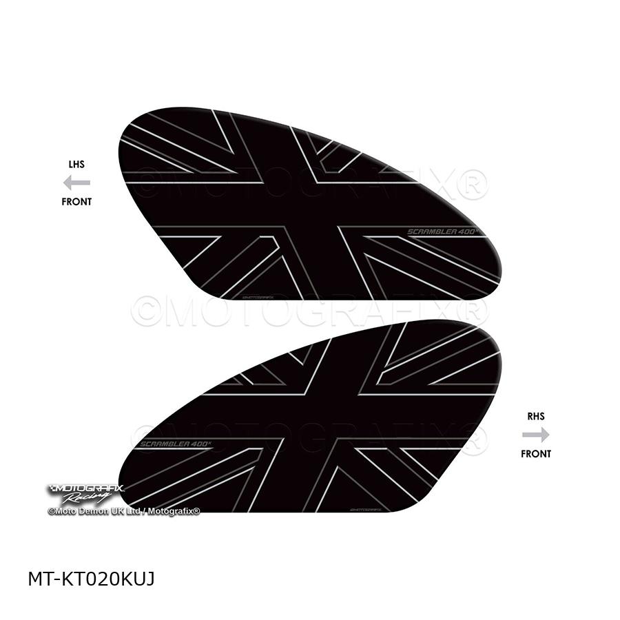 モトグラフィックス KNEE ボディパッド Scrambler400X MT-KT020KUJ