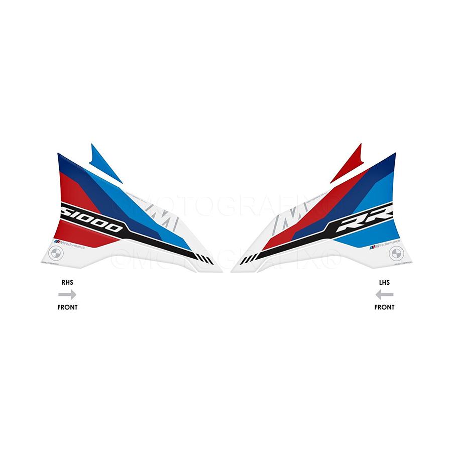 モトグラフィックス FRONT ボディパッド FRONT S1000RR M Motorsport Edition MT-NB025M2