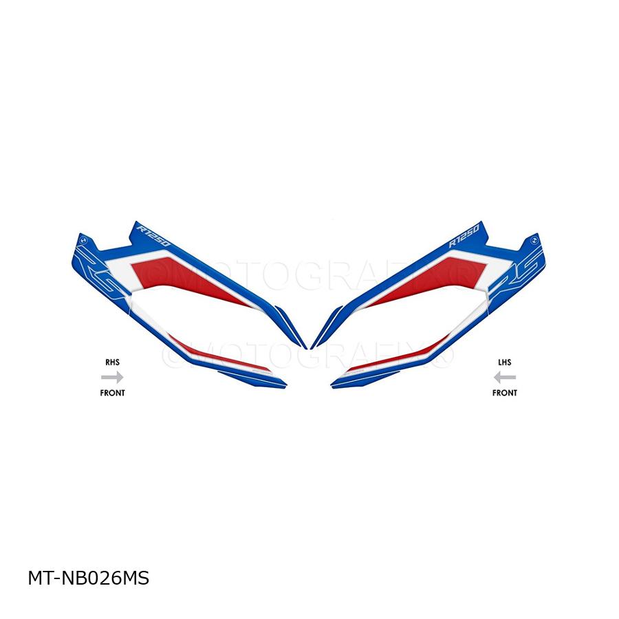 モトグラフィックス FRONT ボディパッド FRONT R1250RS Motorsport Edition MT-NB026MS