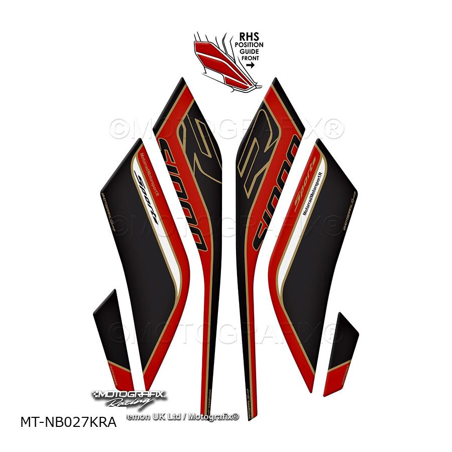 モトグラフィックス Number Board Decal Protector S1000R MT-NB027KRA