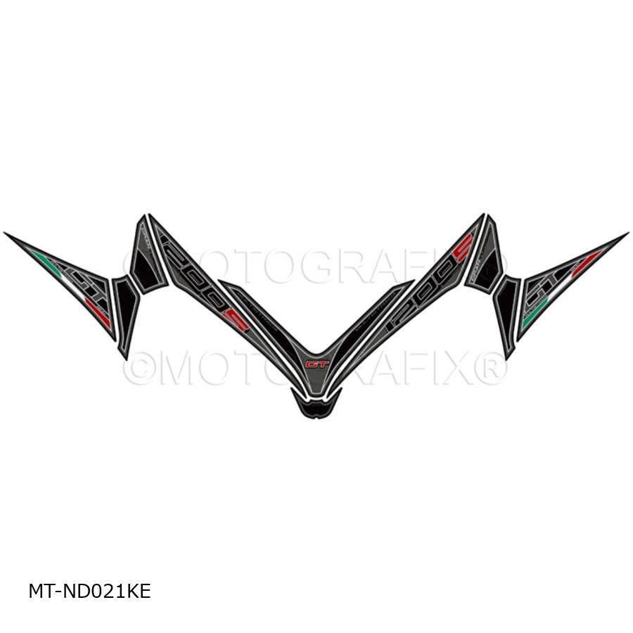 モトグラフィックス FRONT ボディパッド Multistrada1200S Granturismo MT-ND021KE