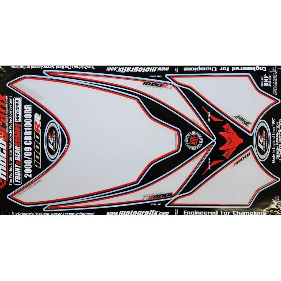 Rakuten - モトグラフィックス FRONT ボディパッド CBR1000RR-8, RR-9 MT-NH010PRS