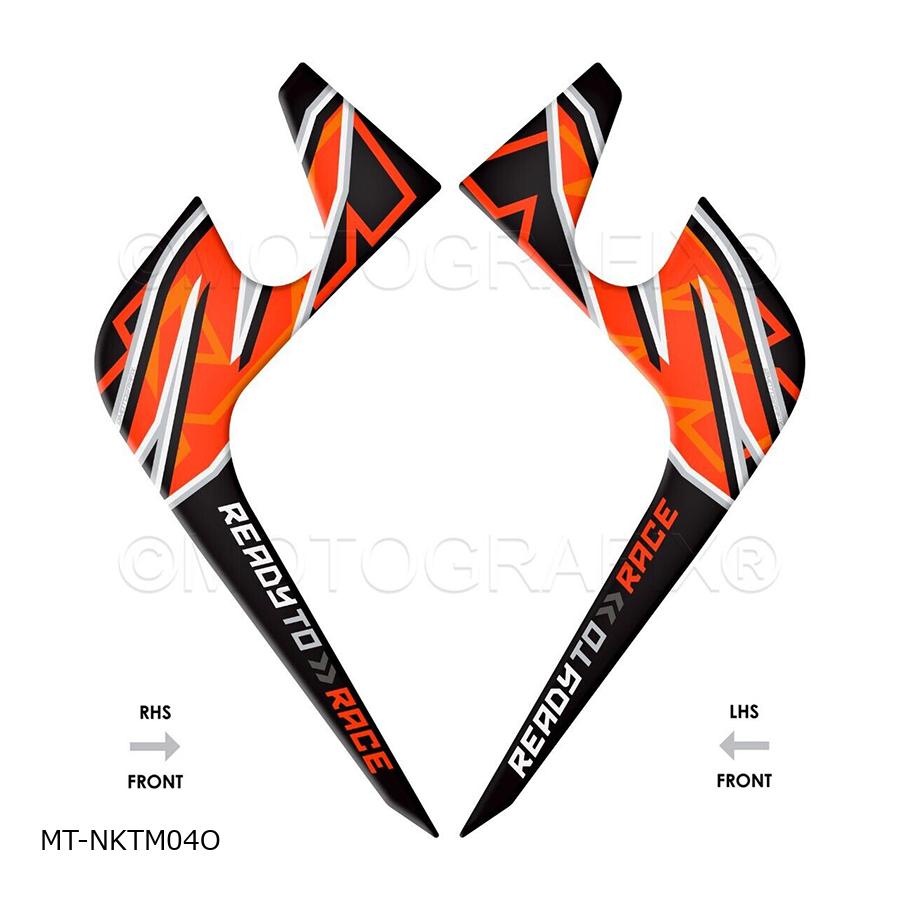 モトグラフィックス Number Board Decal Protector 1290Super Adventure/S MT-NKTM04O