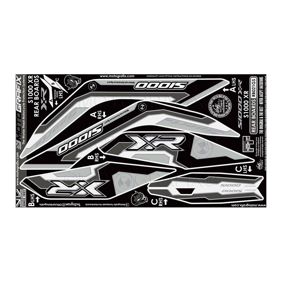 モトグラフィックス REAR ボディパッド S1000XR MT-RB021GS