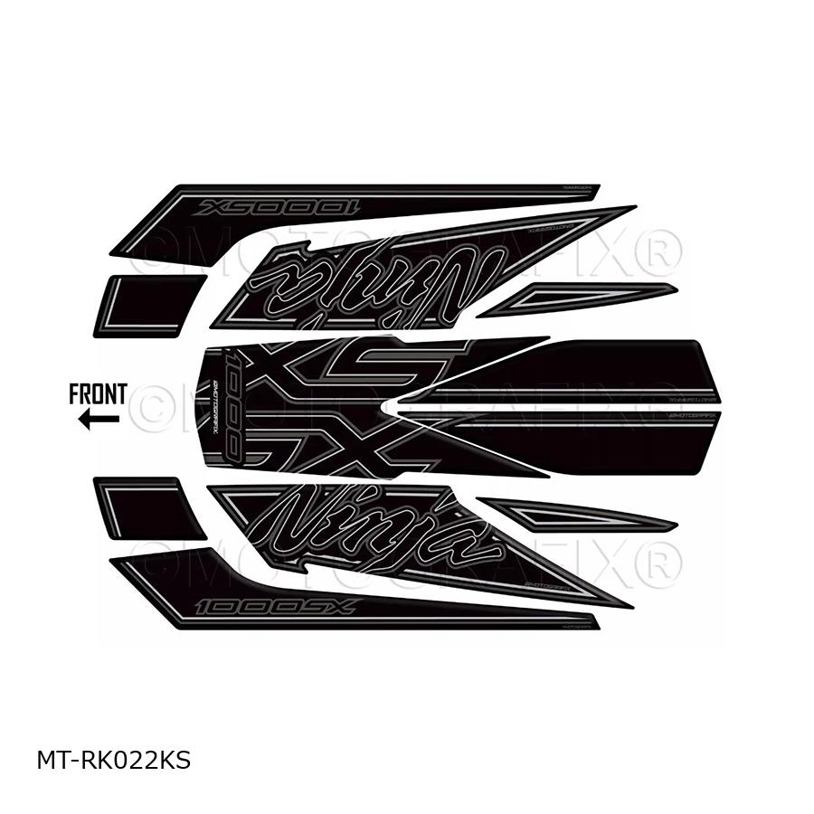 モトグラフィックス REAR ボディパッド Ninja1000SX MT-RK022KS