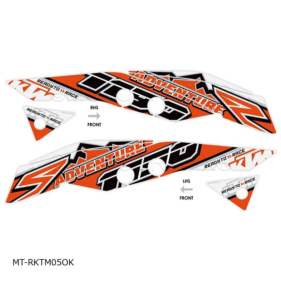 モトグラフィックス REAR ボディパッド 1190Adventure MT-RKTM05OK