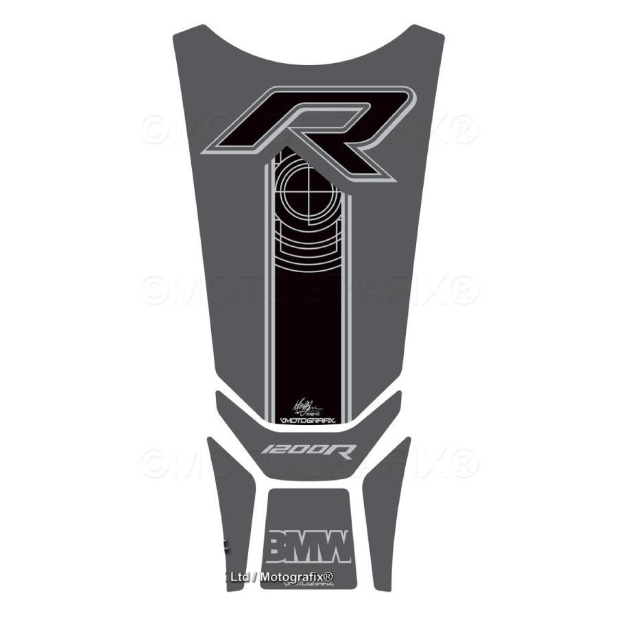 モトグラフィックス タンクパッド グレー/ブラック BMW R1200RS MT-TB032E