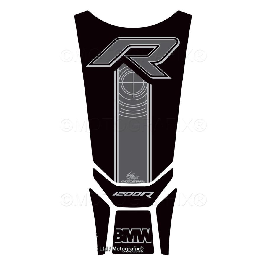 モトグラフィックス タンクパッド ブラック/グレー BMW R1200RS MT-TB032KE