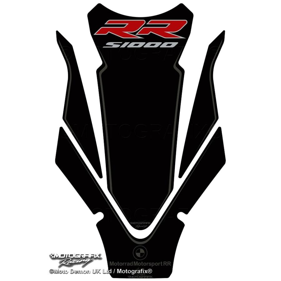 モトグラフィックス タンクパッド ブラック/グレー BMW S1000RR MT-TB043KRR