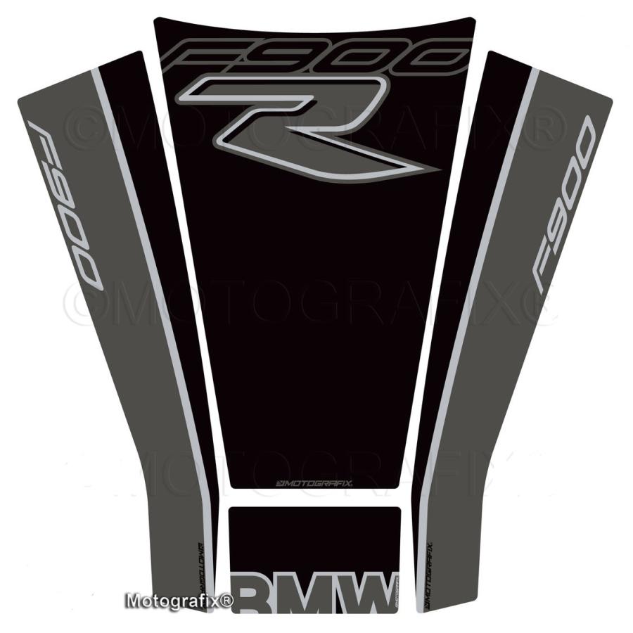 モトグラフィックス タンクパッド ブラック/グレー/シルバー BMW F900R MT-TB049KE