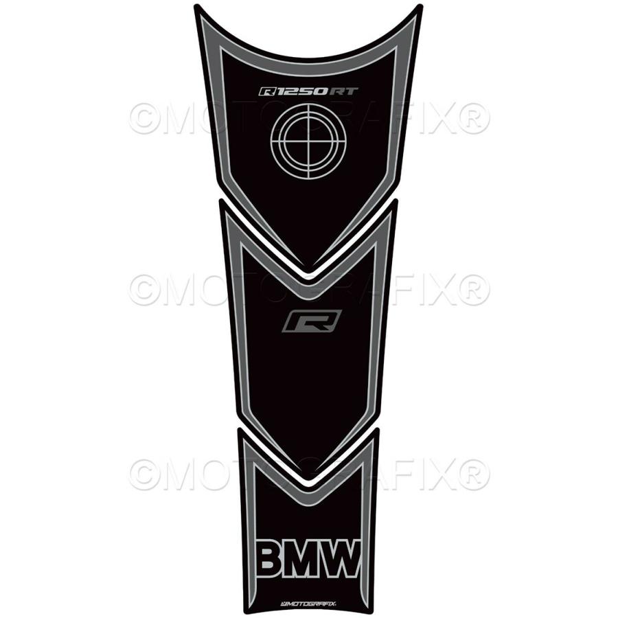 モトグラフィックス タンクパッド ブラック/グレー BMW R1250RT MT-TB058K