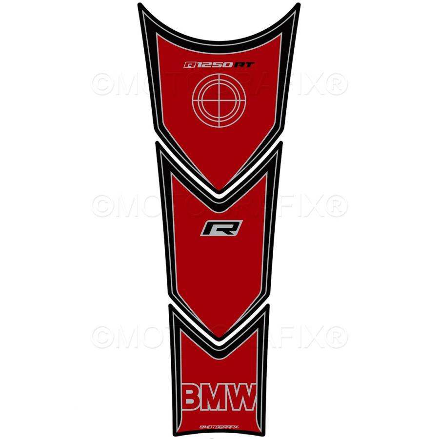 モトグラフィックス タンクパッド レッド/ブラック BMW R1250RT MT-TB058RK