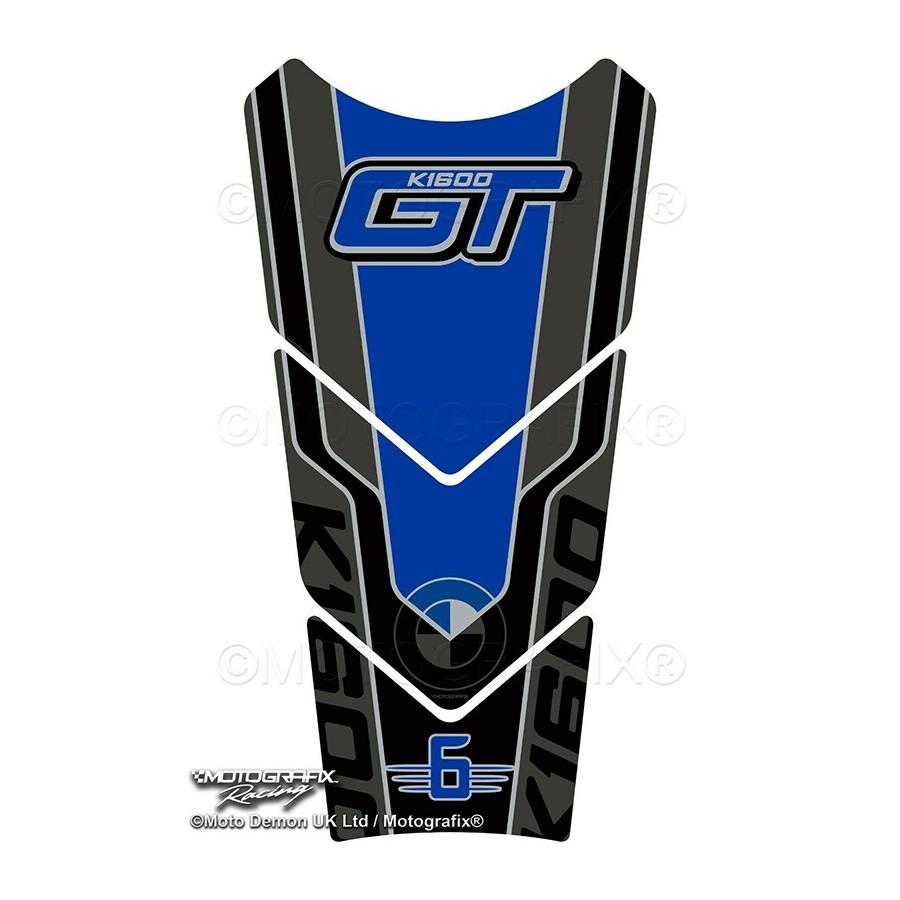 モトグラフィックス タンクパッド ブルー/グレー/ブラック BMW K1600GT MT-TB059BE