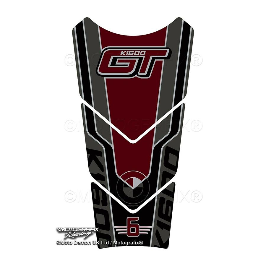 モトグラフィックス タンクパッド バーガンディ/ブラック BMW K1600GT MT-TB059GD