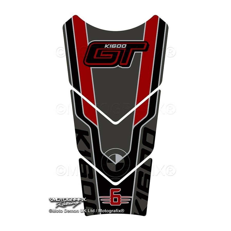 モトグラフィックス タンクパッド レッド/ブラック/グレー BMW K1600GT MT-TB059RE