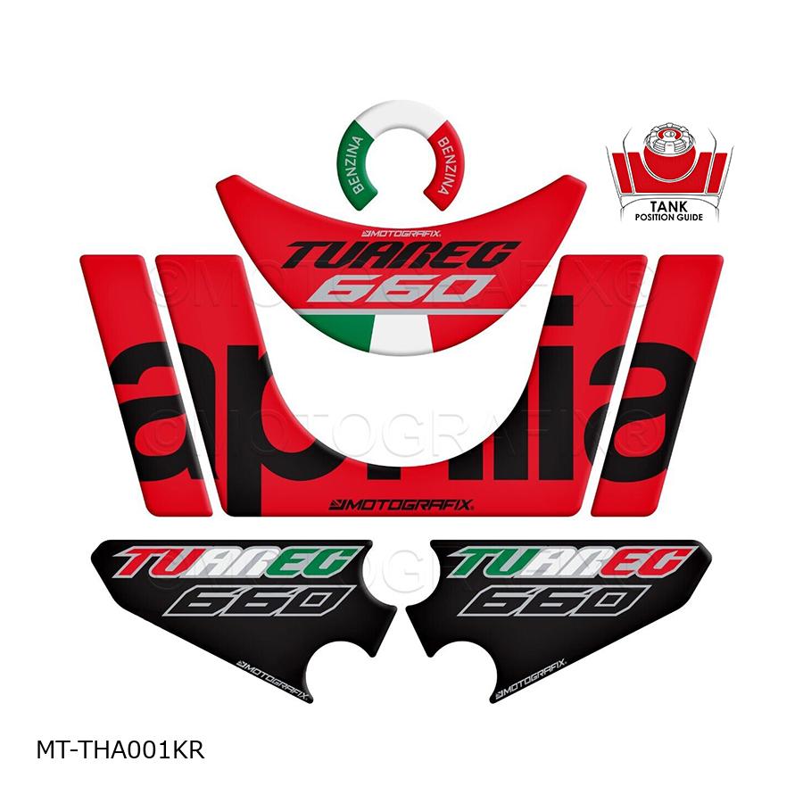 油桶蓋 - モトグラフィックス タンクパッド Tuareg660 MT-THA001KR