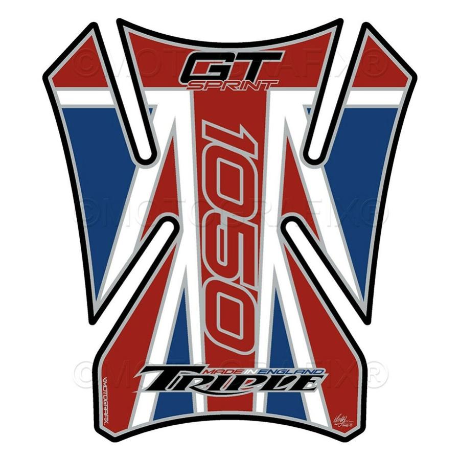モトグラフィックス タンクパッド ユニオンジャック TRIUMPH Sprint GT 1050 10-14 MT-TT027UJ
