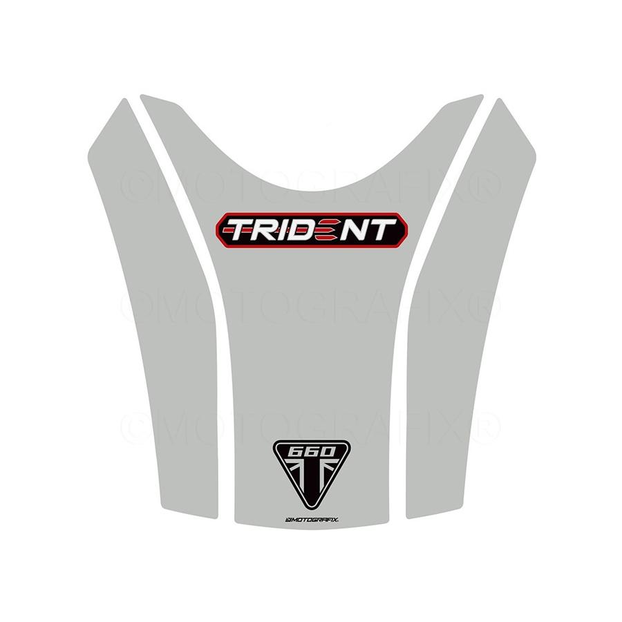 モトグラフィックス タンクパッド シルバー TRIUMPH Trident660 MT-TT048SS