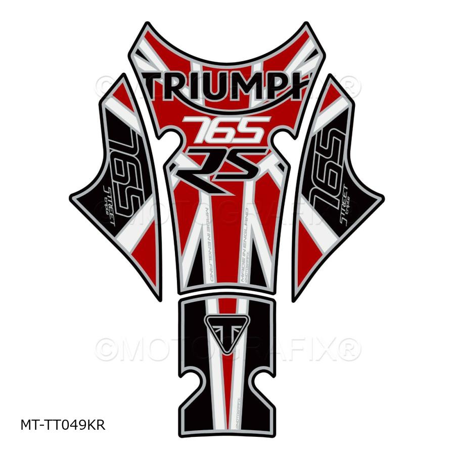 モトグラフィックス タンクパッド Street Triple 765RS MT-TT049KR