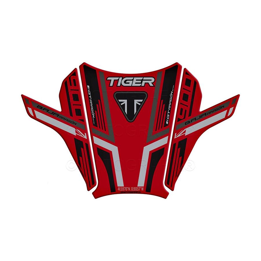 モトグラフィックス タンクパッド Tiger900GT(Special Baja Aragon Edition) MT-TT055BAR