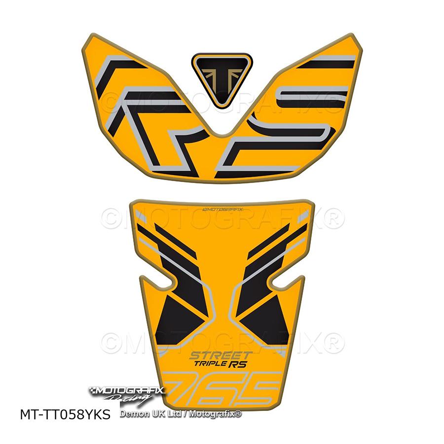 モトグラフィックス タンクパッド Street Triple 765RS MT-TT058YKS
