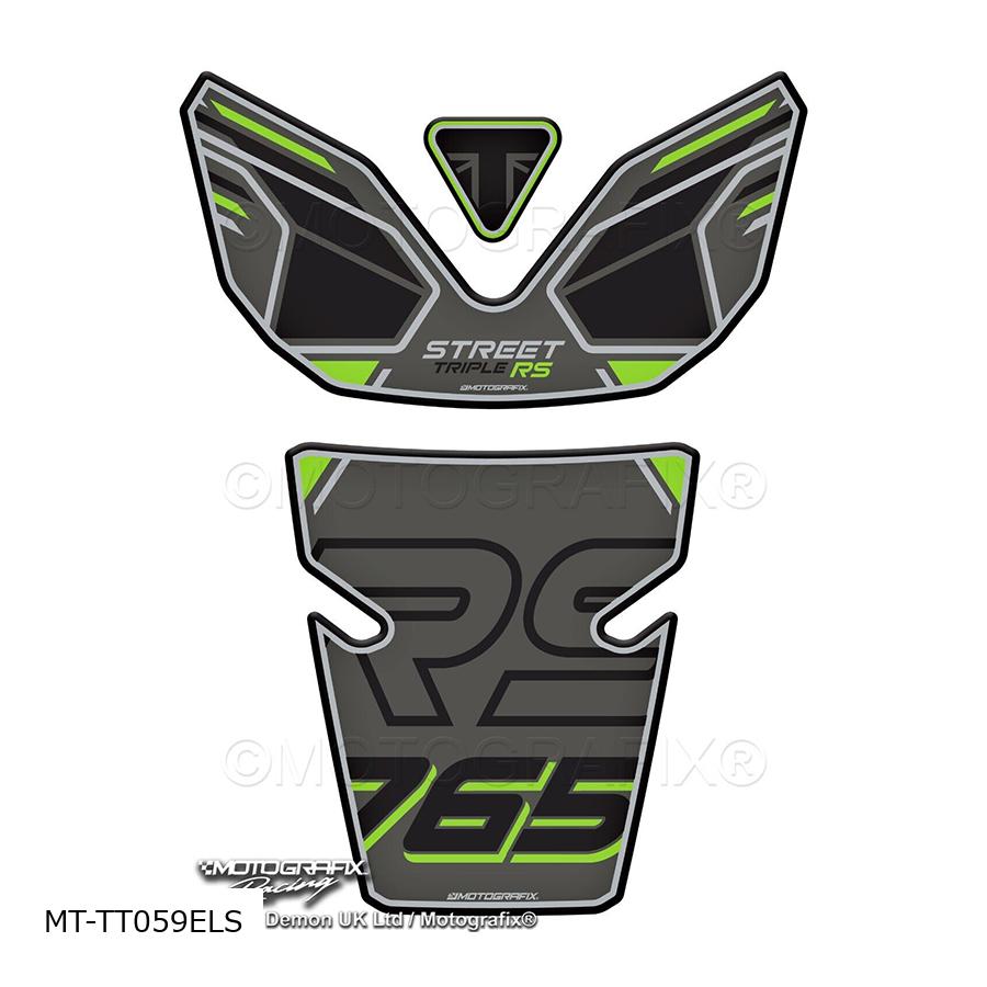 モトグラフィックス タンクパッド Street Triple 765RS MT-TT059ELS