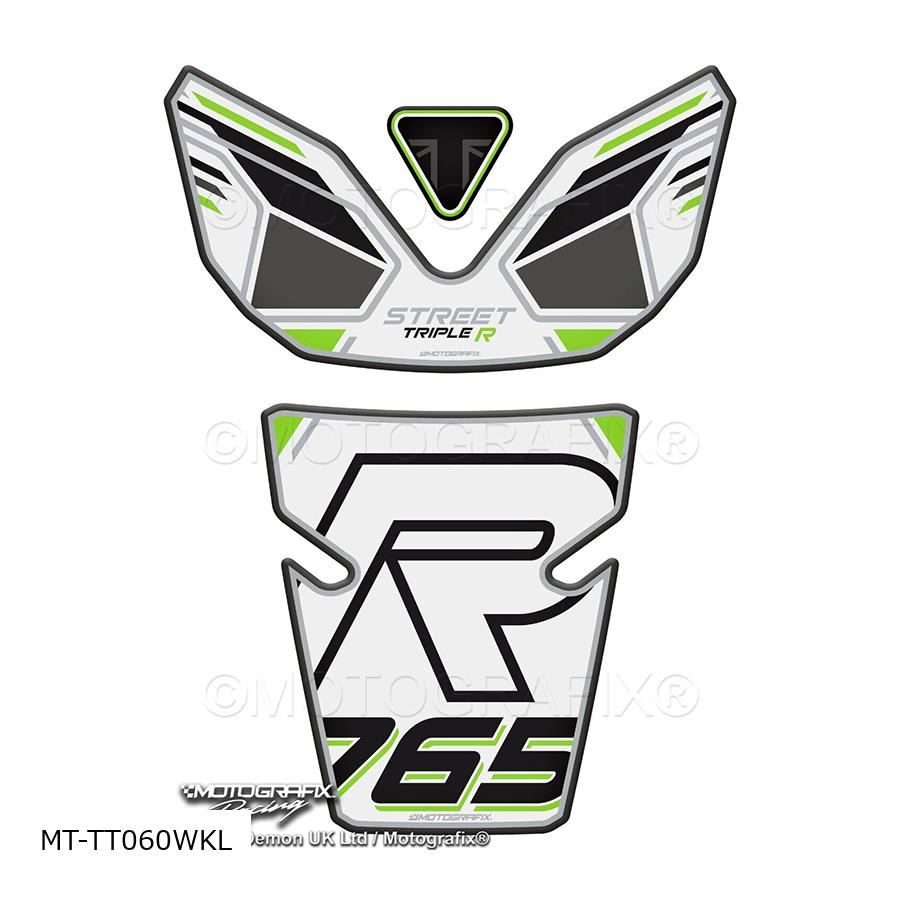 モトグラフィックス タンクパッド Street Triple 765R MT-TT060WKL