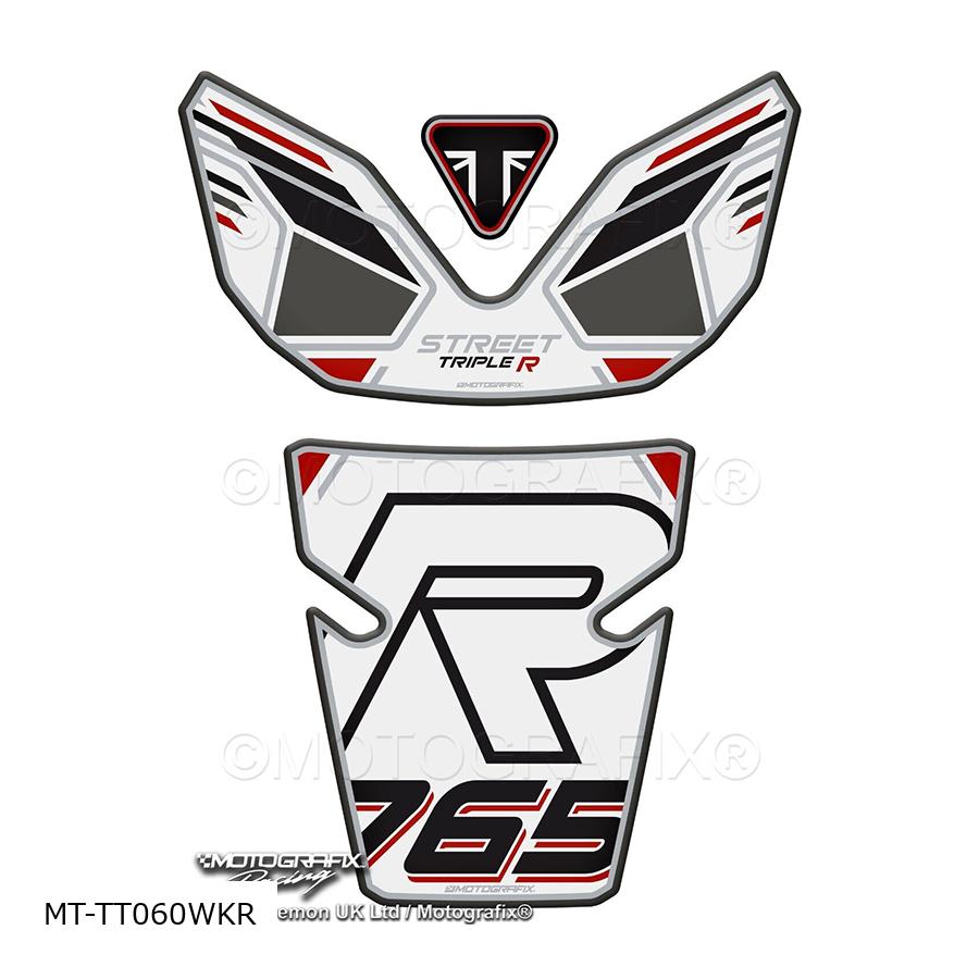 モトグラフィックス タンクパッド Street Triple 765R MT-TT060WKR
