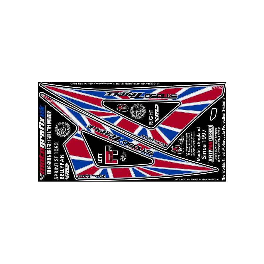 モトグラフィックス ボディパッド SPRINT ST MT-BPT001UJ