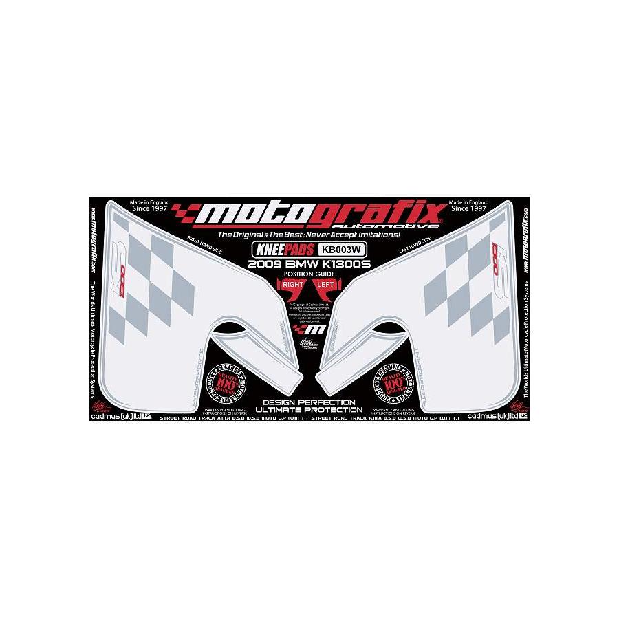 モトグラフィックス ボディパッド KNEE K1300S MT-KB003W