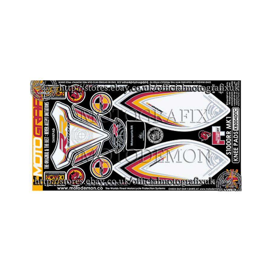 モトグラフィックス ボディパッド KNEE S1000RR MT-KB004DTC