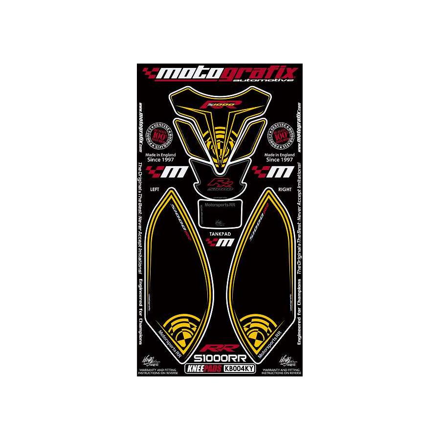 モトグラフィックス ボディパッド KNEE S1000RR MT-KB004KY