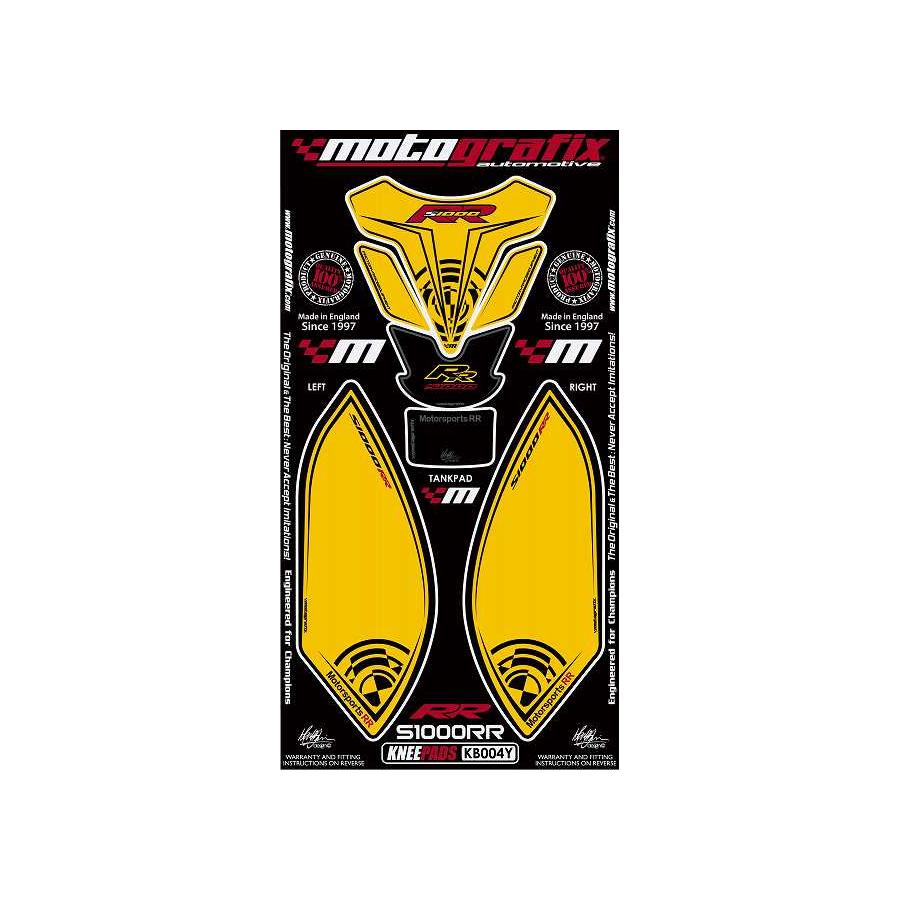 モトグラフィックス ボディパッド KNEE S1000RR MT-KB004Y