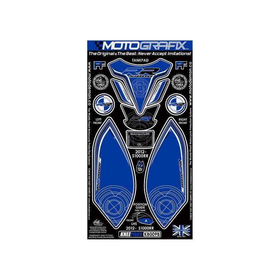 モトグラフィックス ボディパッド KNEE S1000RR MT-KB009B