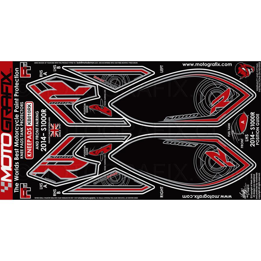 モトグラフィックス ボディパッド KNEE S1000R MT-KB010RK