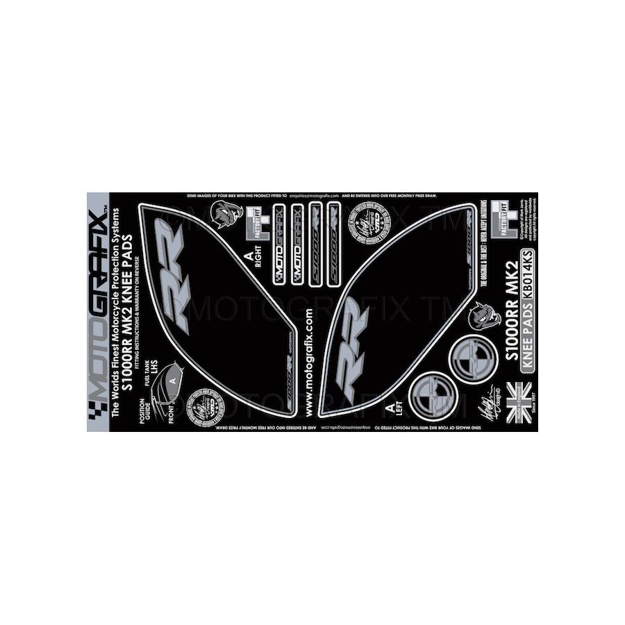 モトグラフィックス ボディパッド KNEE S1000RR MK2 MT-KB014KS