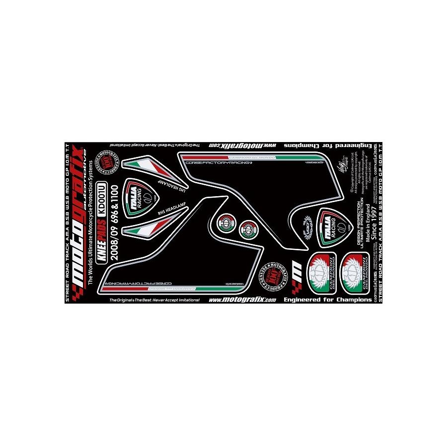 モトグラフィックス ボディパッド KNEE 696/796/1100 MT-KD001U