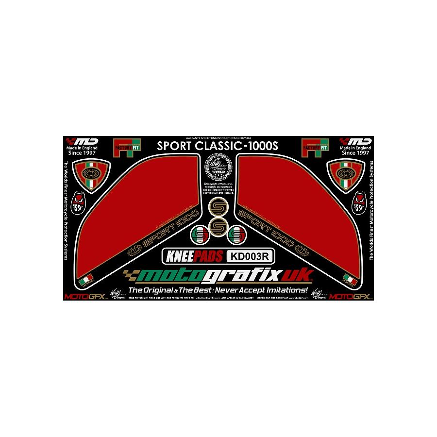 モトグラフィックス ボディパッド KNEE SPORT CLASSIC1000/1000S MT-KD003R